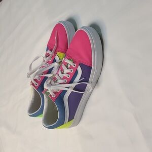 Vans Old Skool Neon Color-Block Shoes